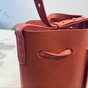 Mansur Gavriel Suede Mini Bucket Bag Mansur Gavriel Small Tote New